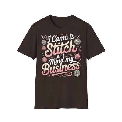 "I came to stitch" dark