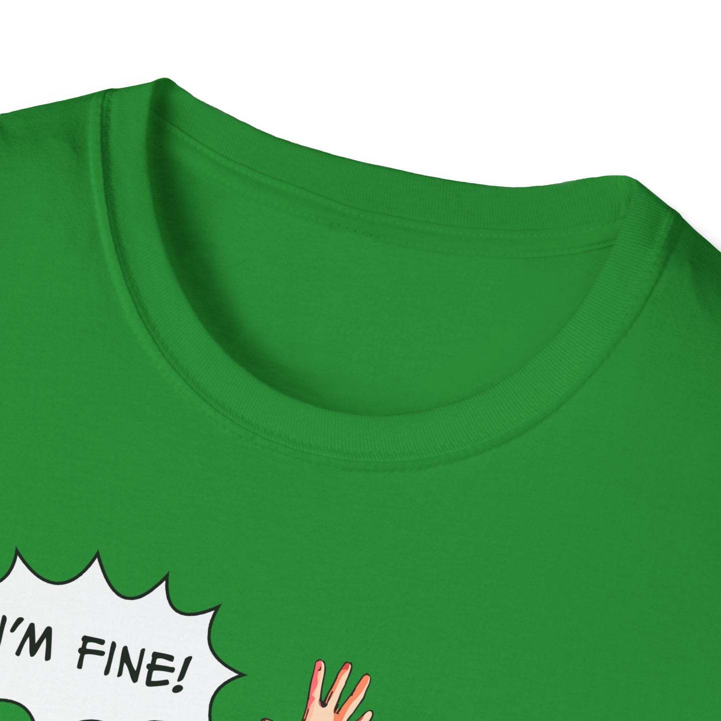 "I'm fine!" dark