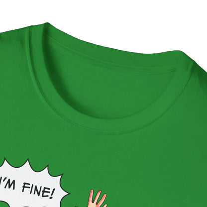 "I'm fine!" dark