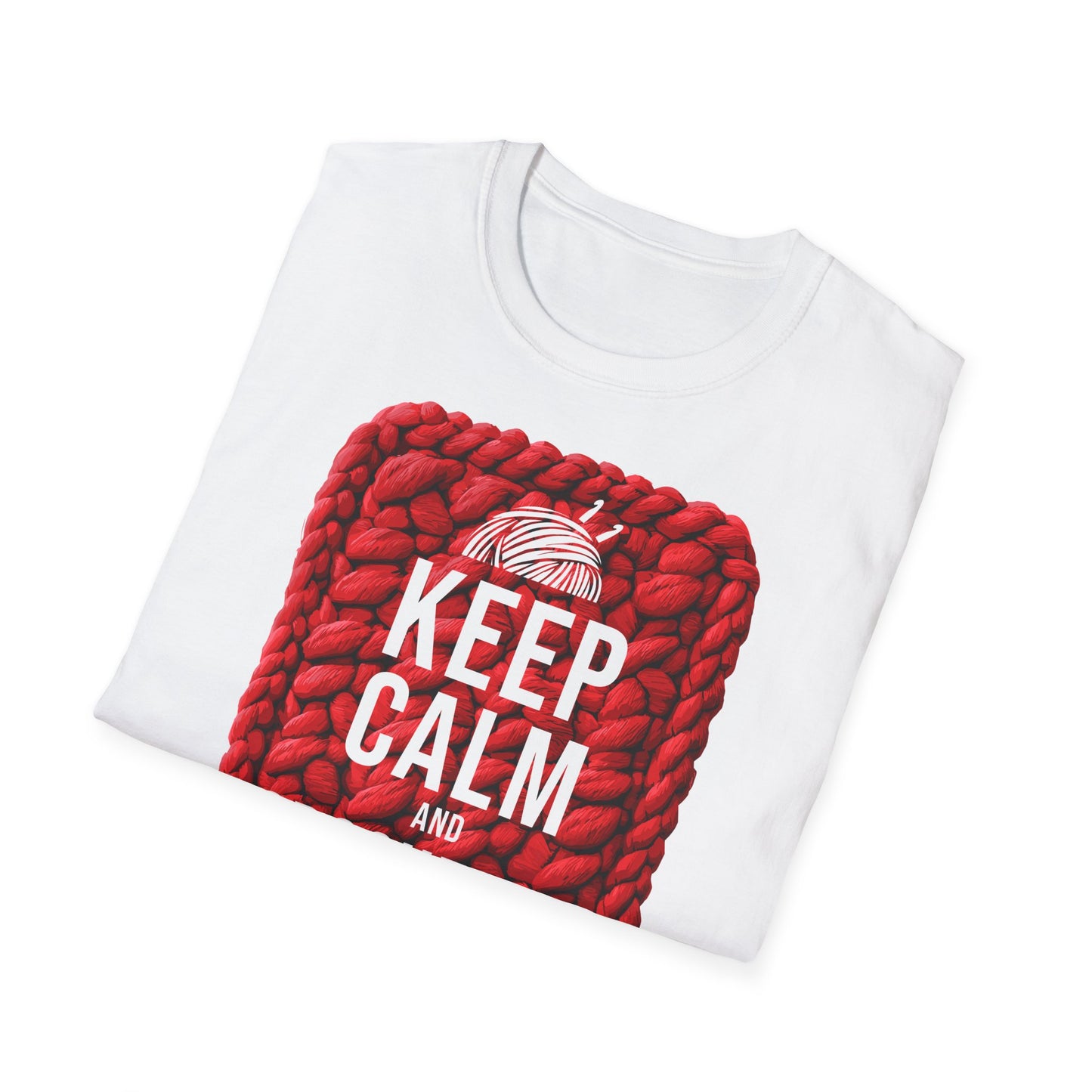 "Keep calm and crochet on" light