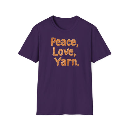 "Peace, Love, Yarn" dark
