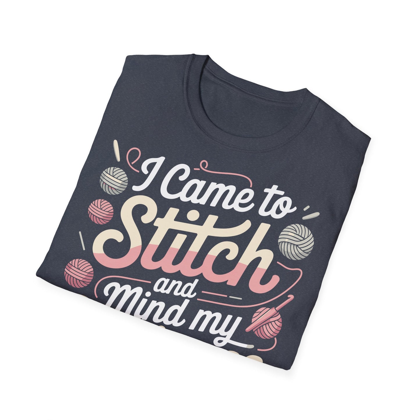 "I came to stitch" dark