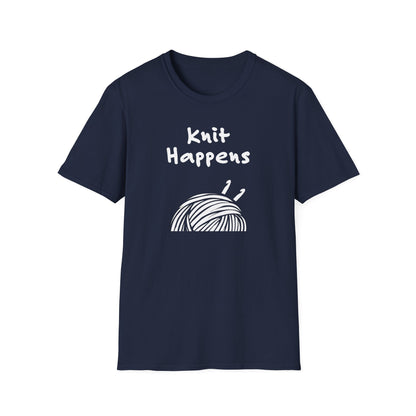 "Knit Happens" dark