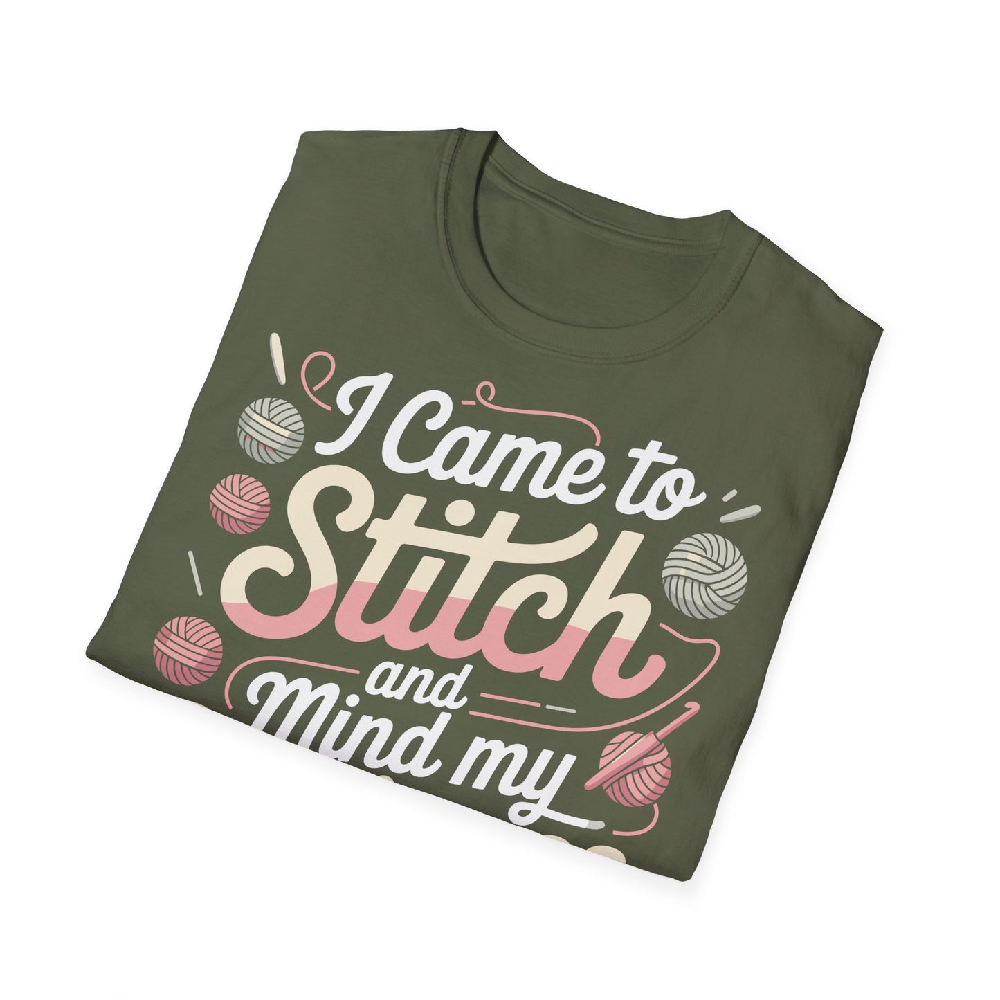 "I came to stitch" dark