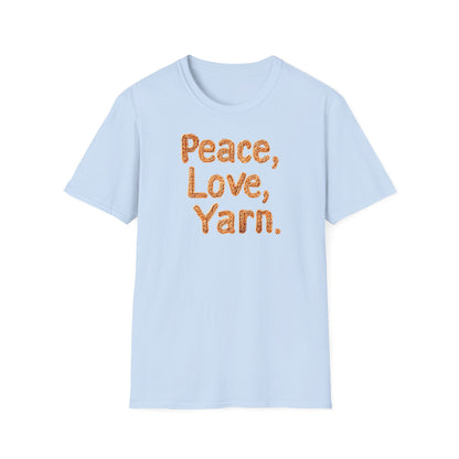 "Peace, Love, Yarn" light
