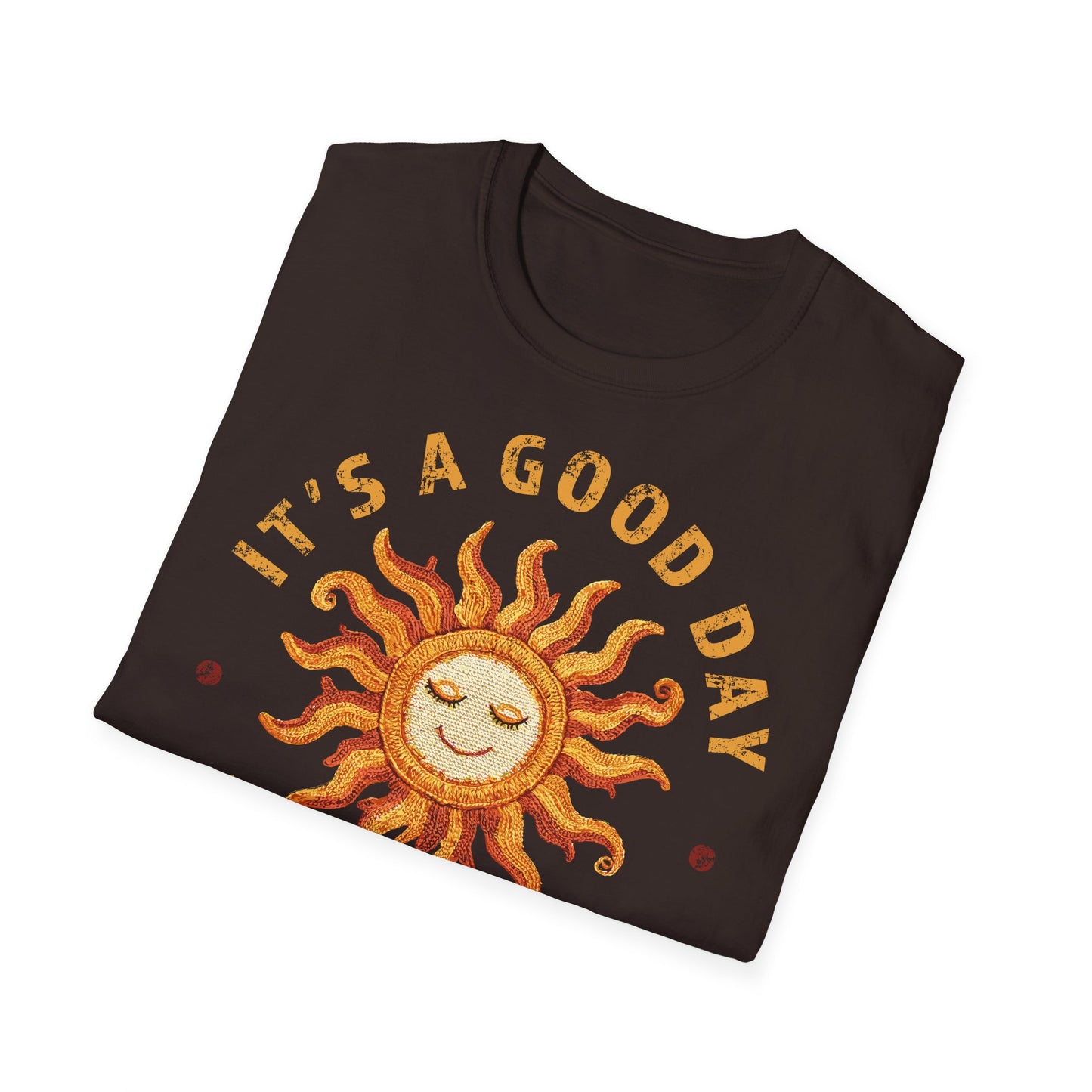 "It's good day to crochet" dark