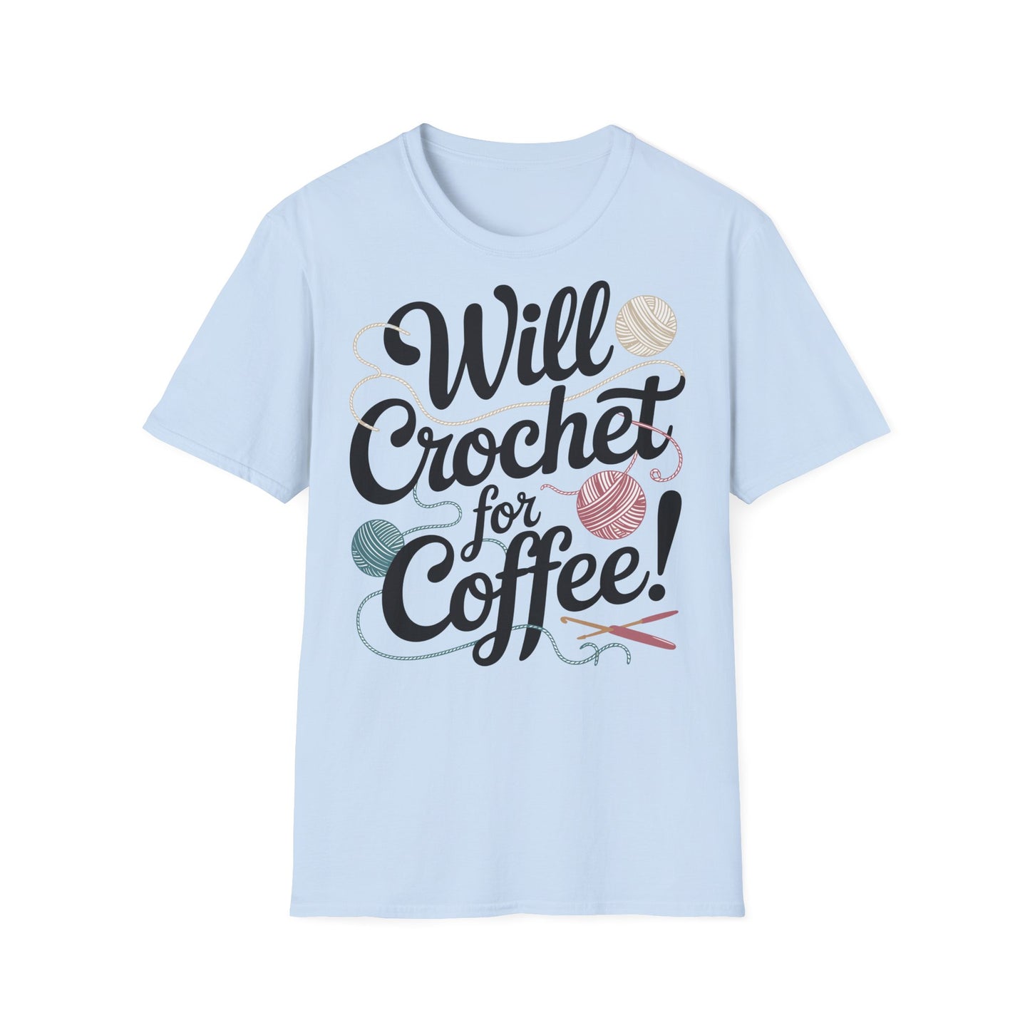 "Will Crochet for Coffee!" light