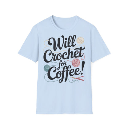 "Will Crochet for Coffee!" light