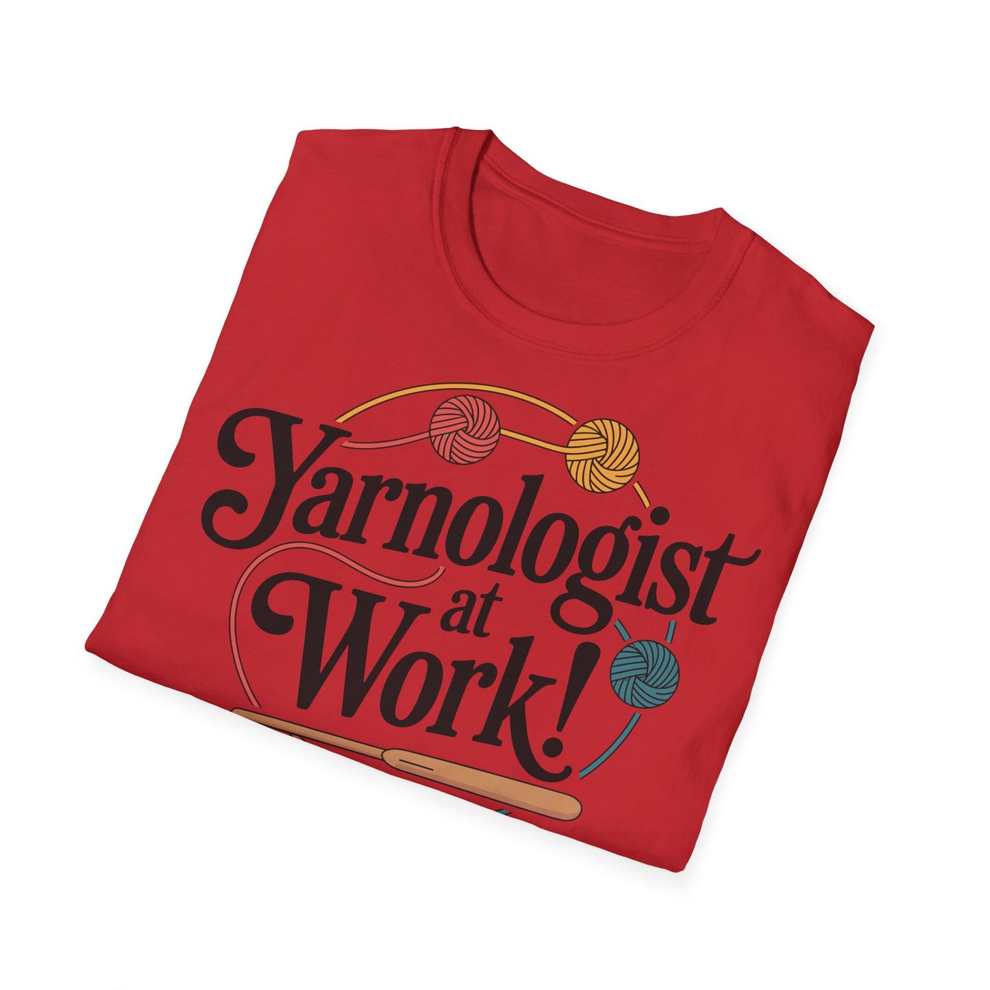 "Yarnologist at Work!" dark