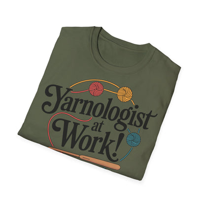 "Yarnologist at Work!" dark
