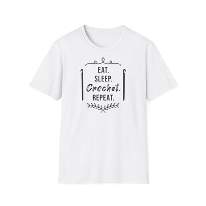 "Eat Sleep Crochet Repeat" light