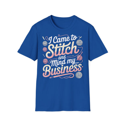 "I came to stitch" dark