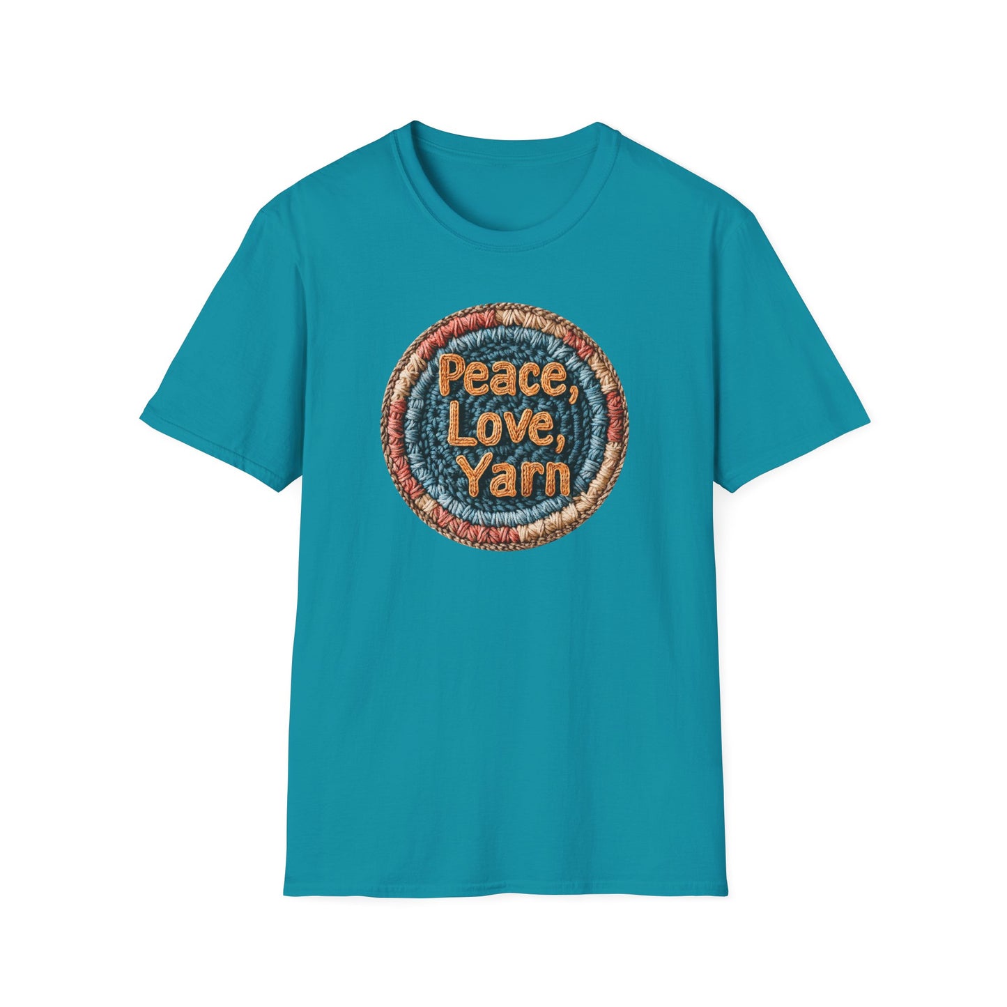 "Peace, Love, Yarn" dark