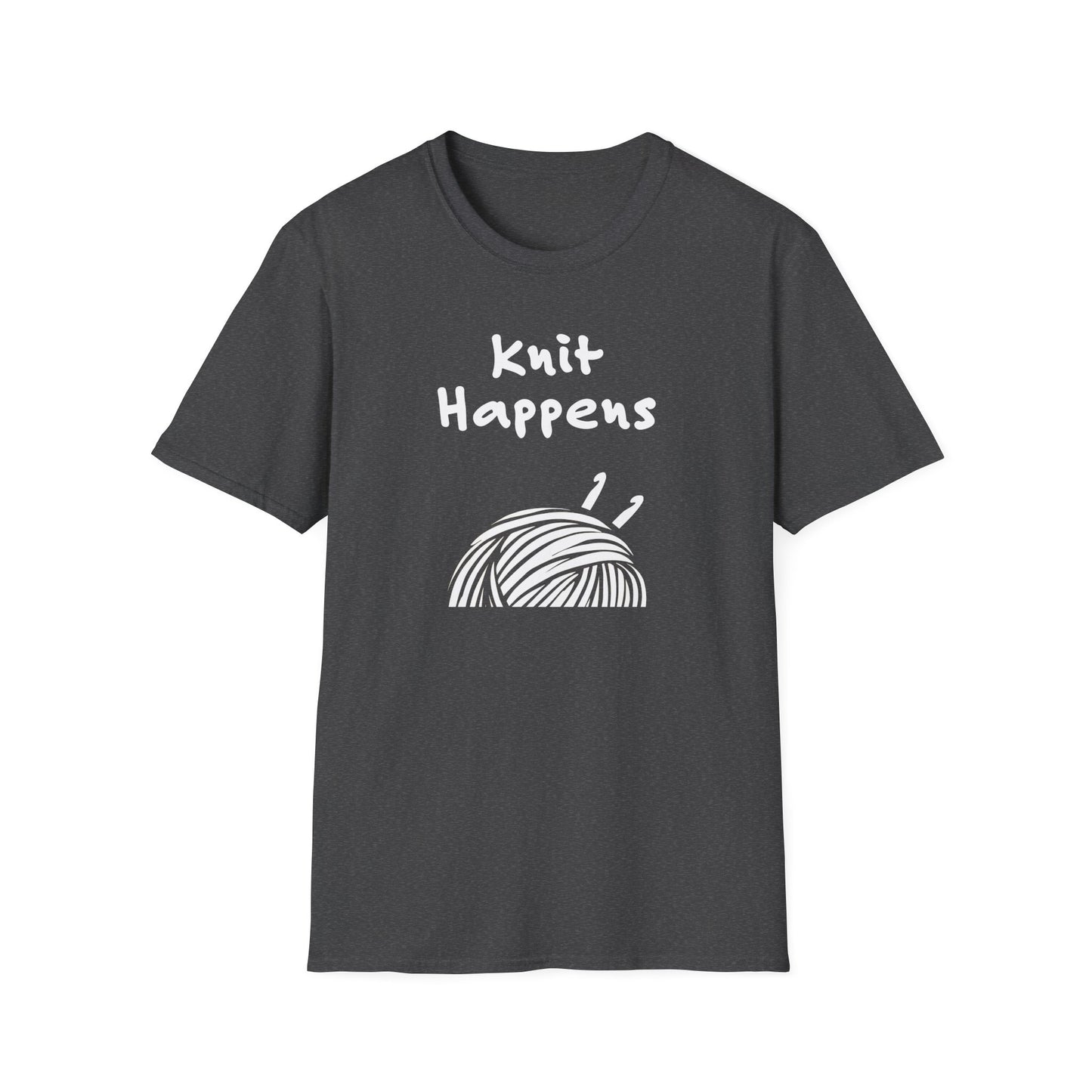 "Knit Happens" dark