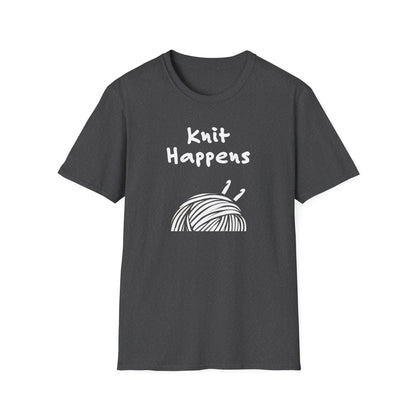 "Knit Happens" dark