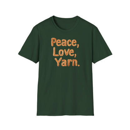 "Peace, Love, Yarn" dark
