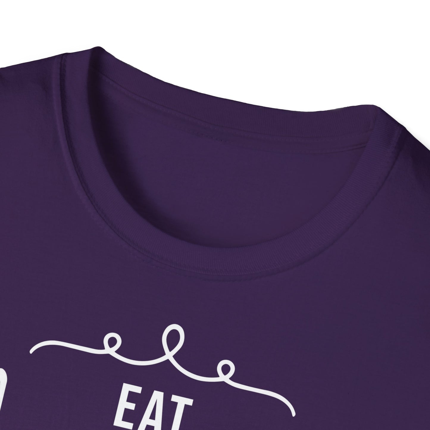 "Eat Sleep Crochet Repeat" dark