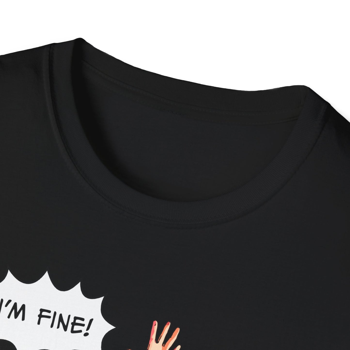 "I'm fine!" dark