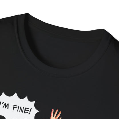 "I'm fine!" dark