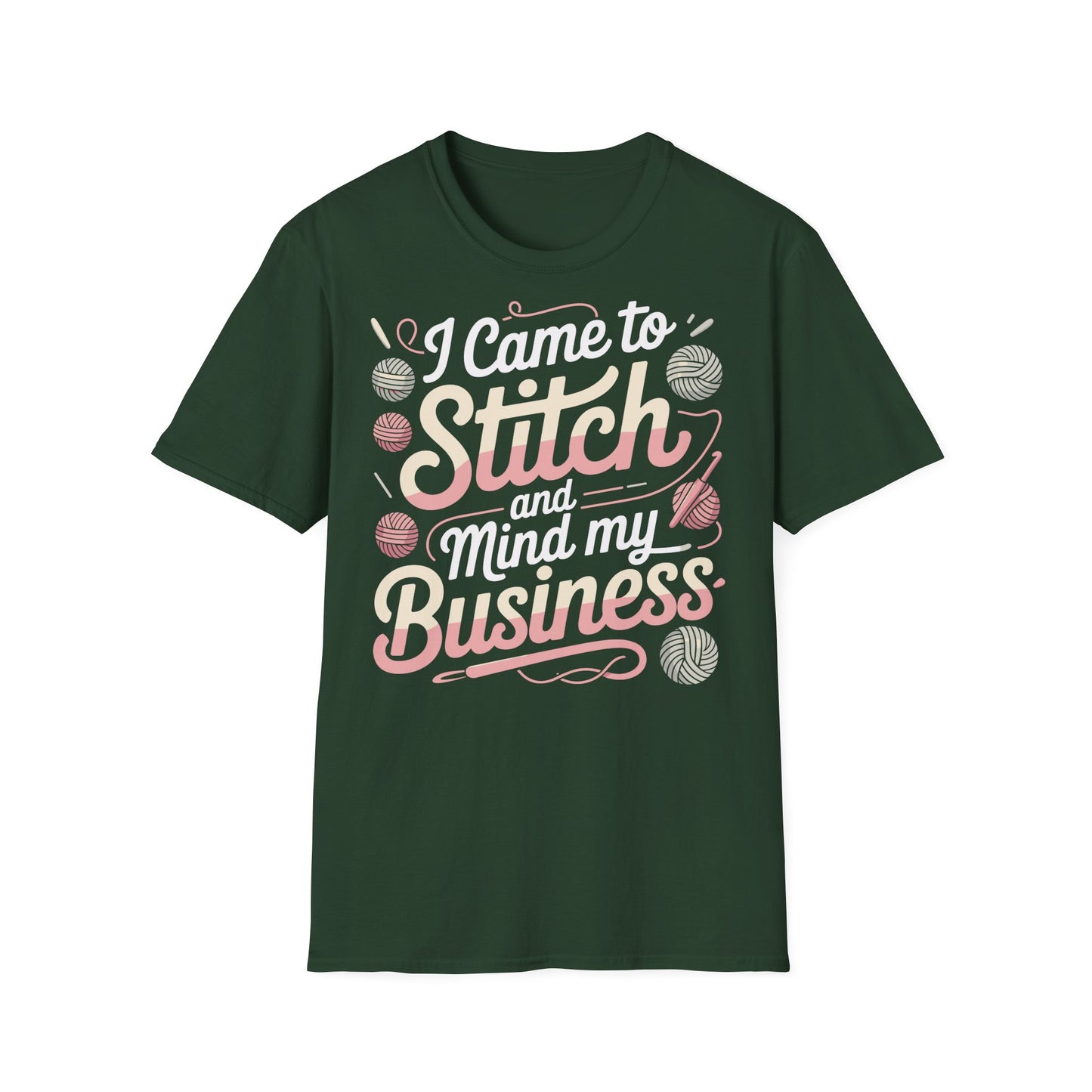 "I came to stitch" dark