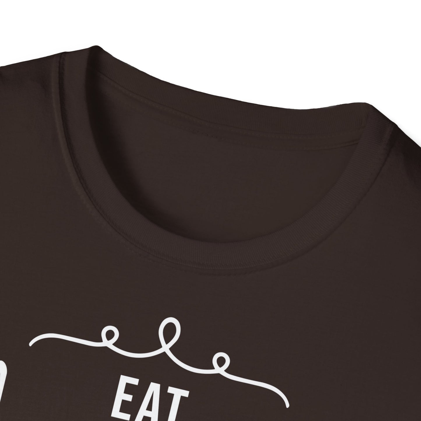 "Eat Sleep Crochet Repeat" dark