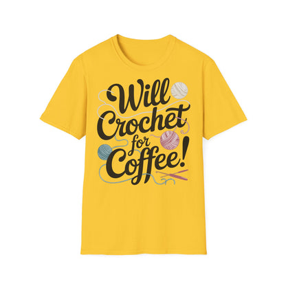 "Will Crochet for Coffee!" light