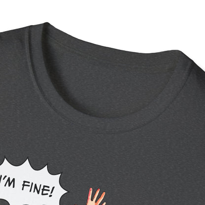 "I'm fine!" dark