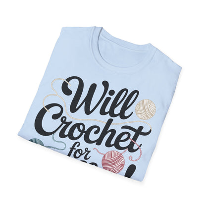 "Will Crochet for Coffee!" light
