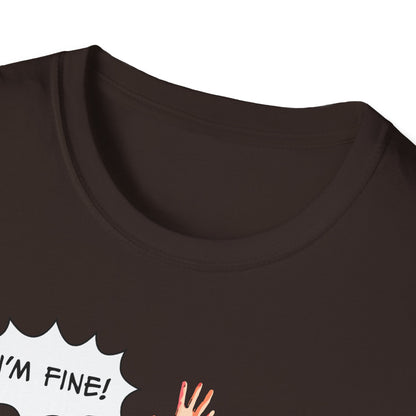 "I'm fine!" dark