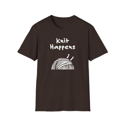 "Knit Happens" dark