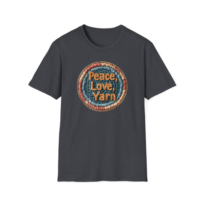 "Peace, Love, Yarn" dark