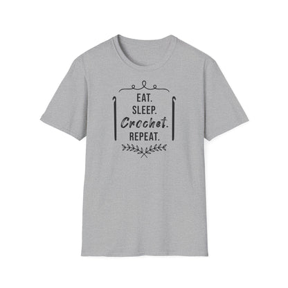 "Eat Sleep Crochet Repeat" light