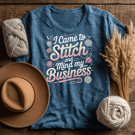 "I came to stitch" dark
