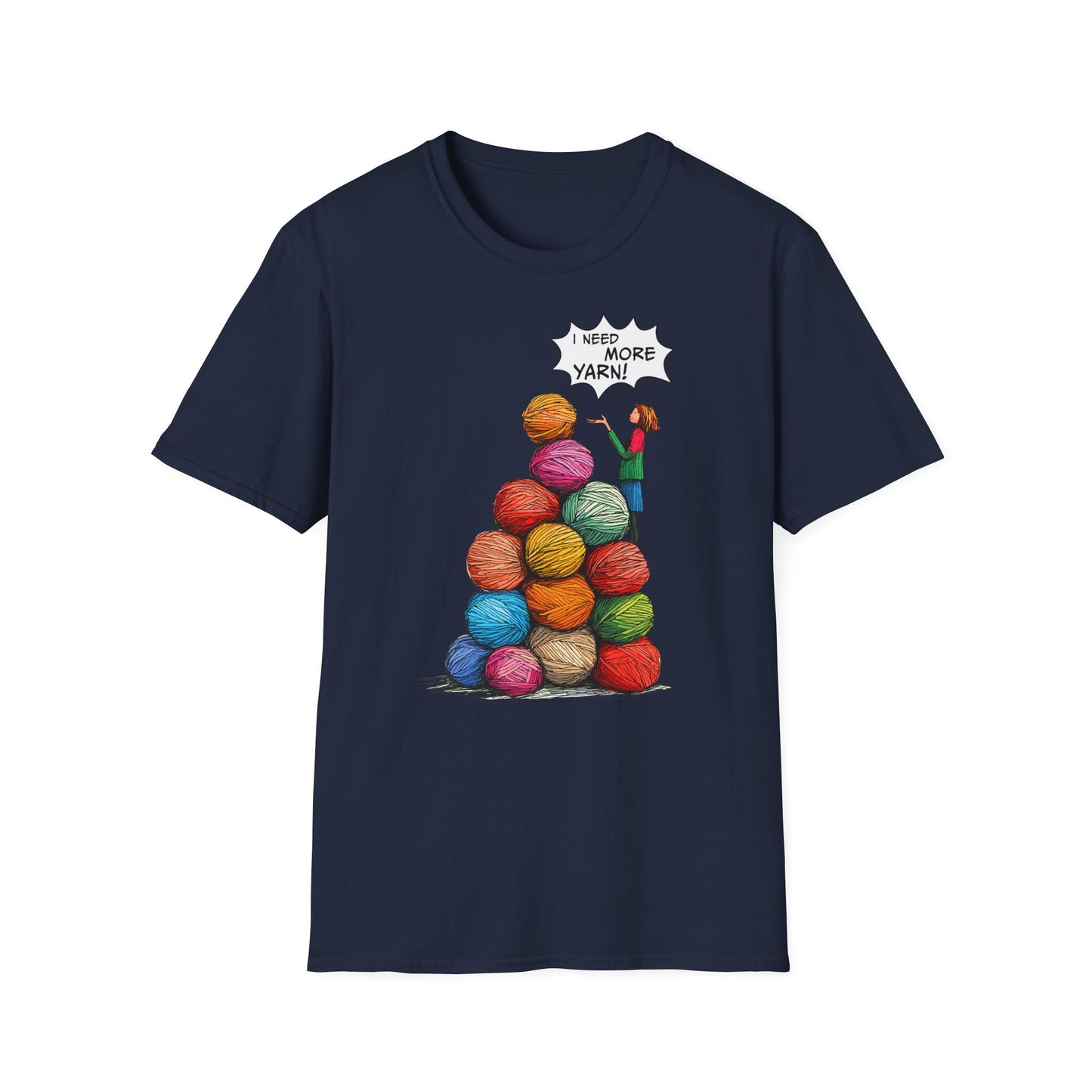 "I need more yarn!" dark