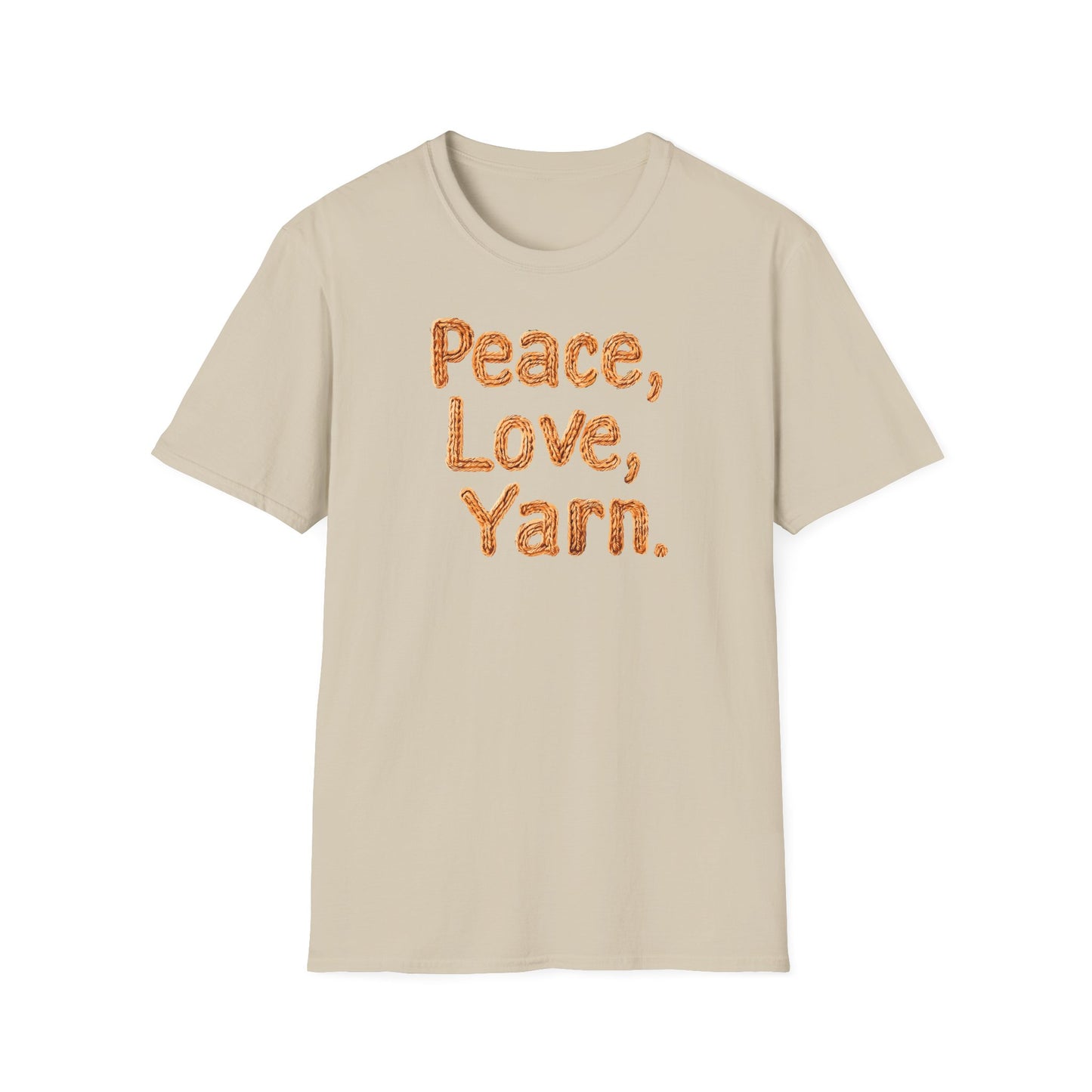 "Peace, Love, Yarn" light