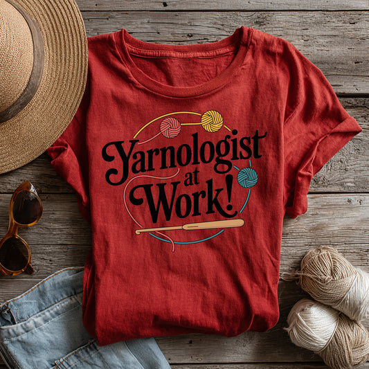 "Yarnologist at Work!" dark