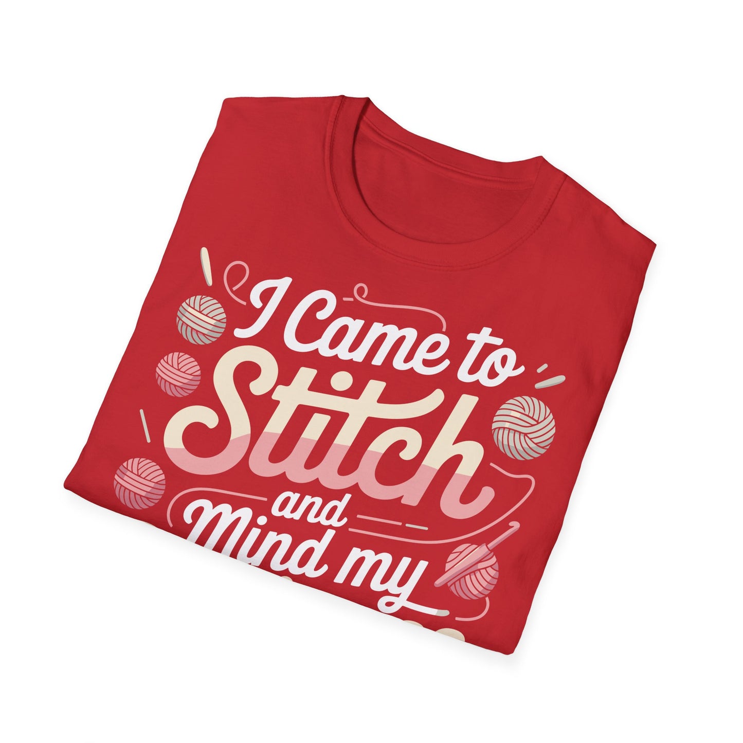 "I came to stitch" dark