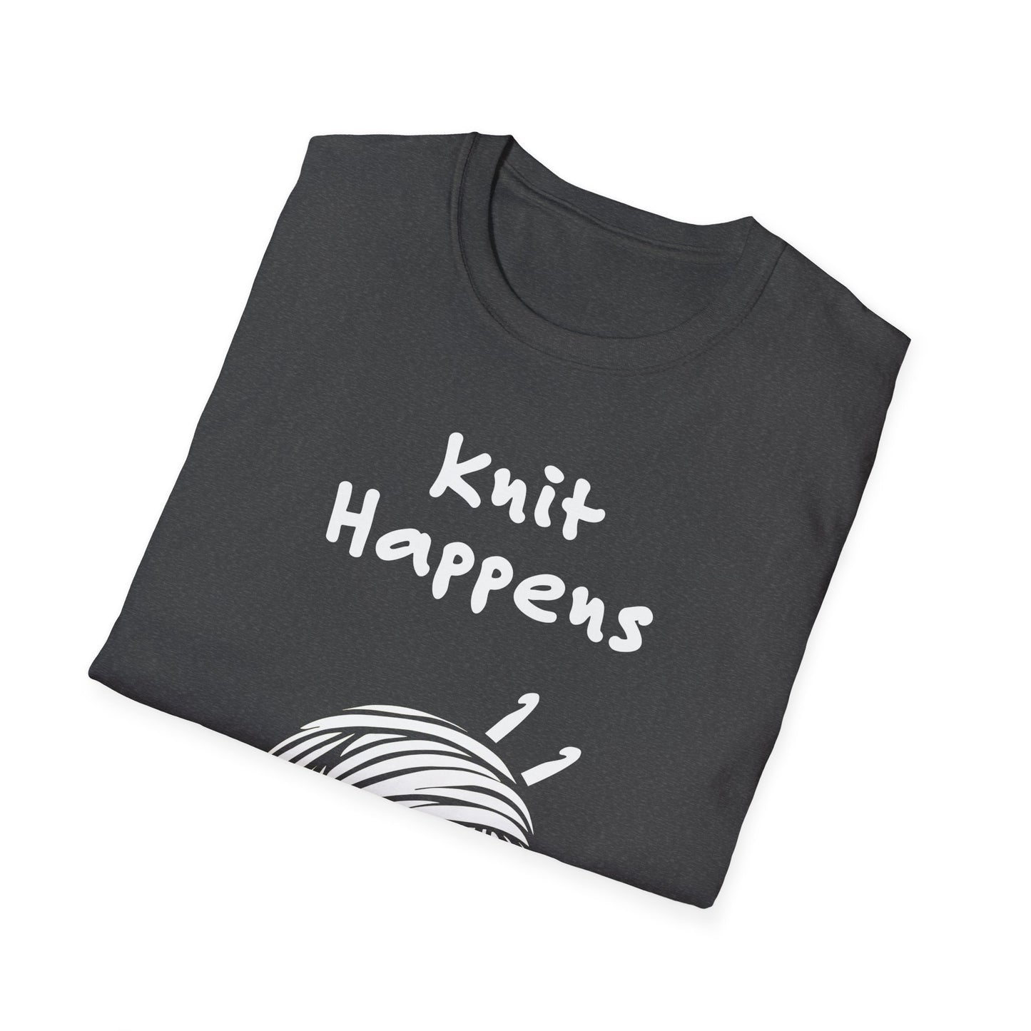 "Knit Happens" dark