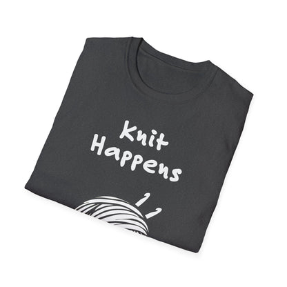 "Knit Happens" dark