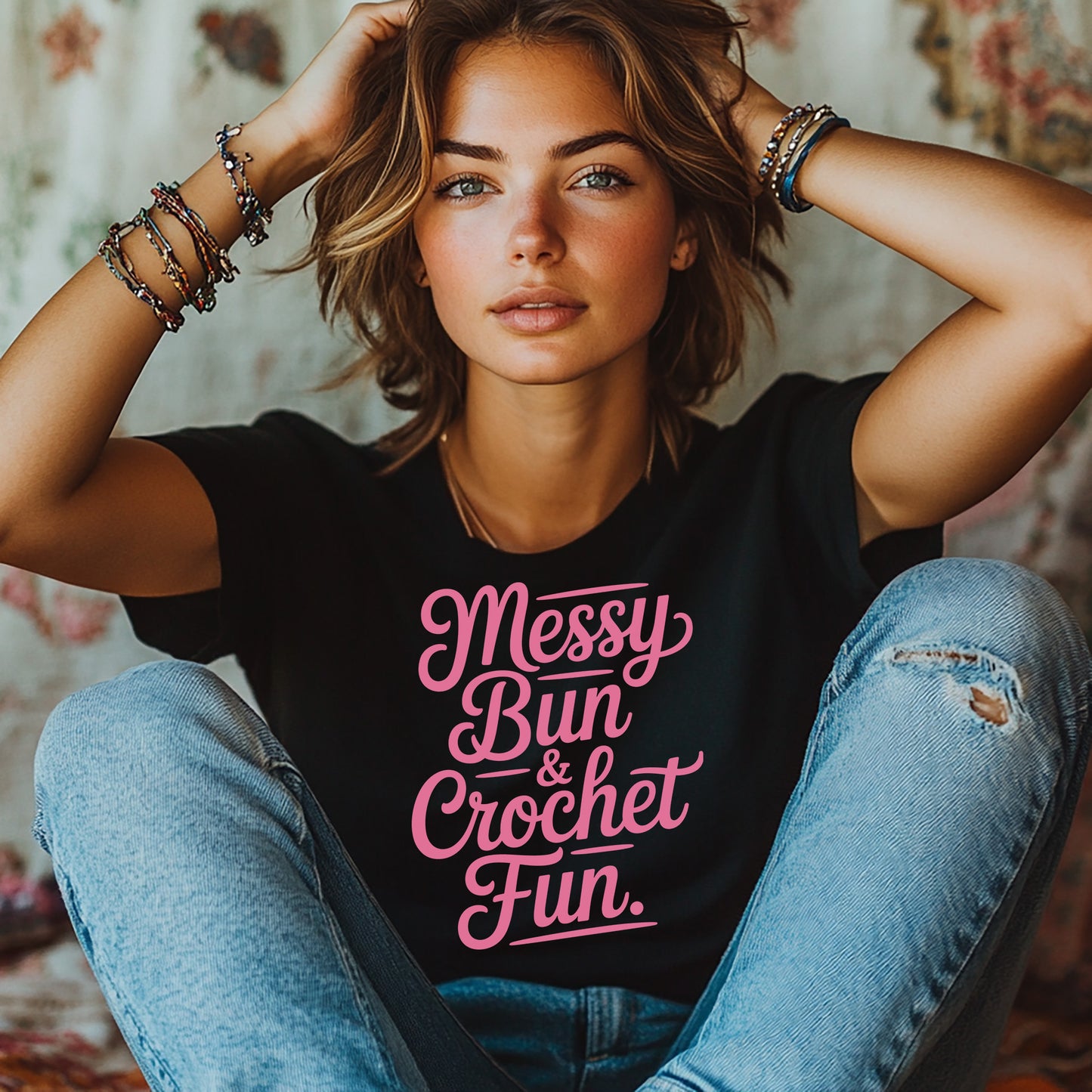 "Messy Bun" dark