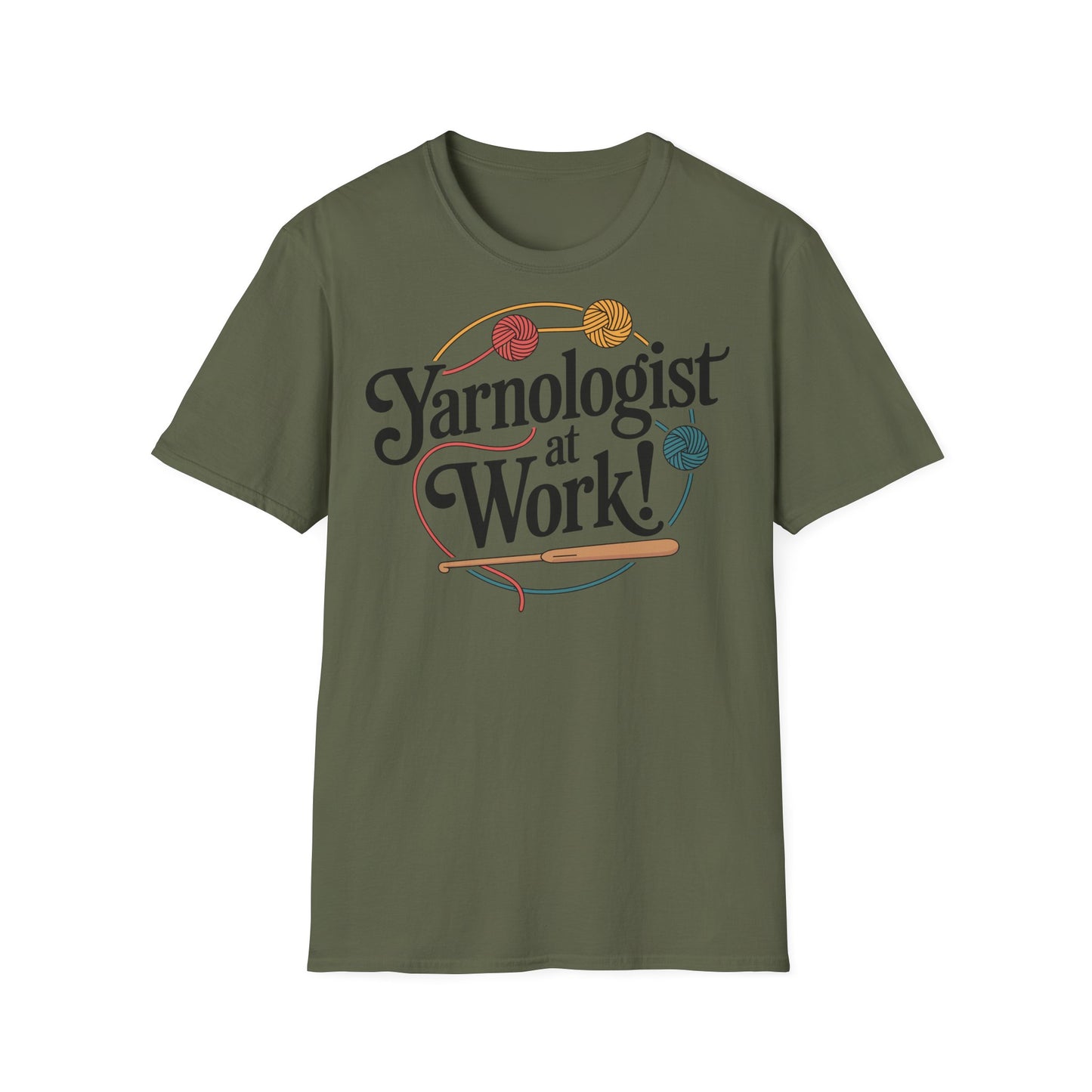 "Yarnologist at Work!" dark