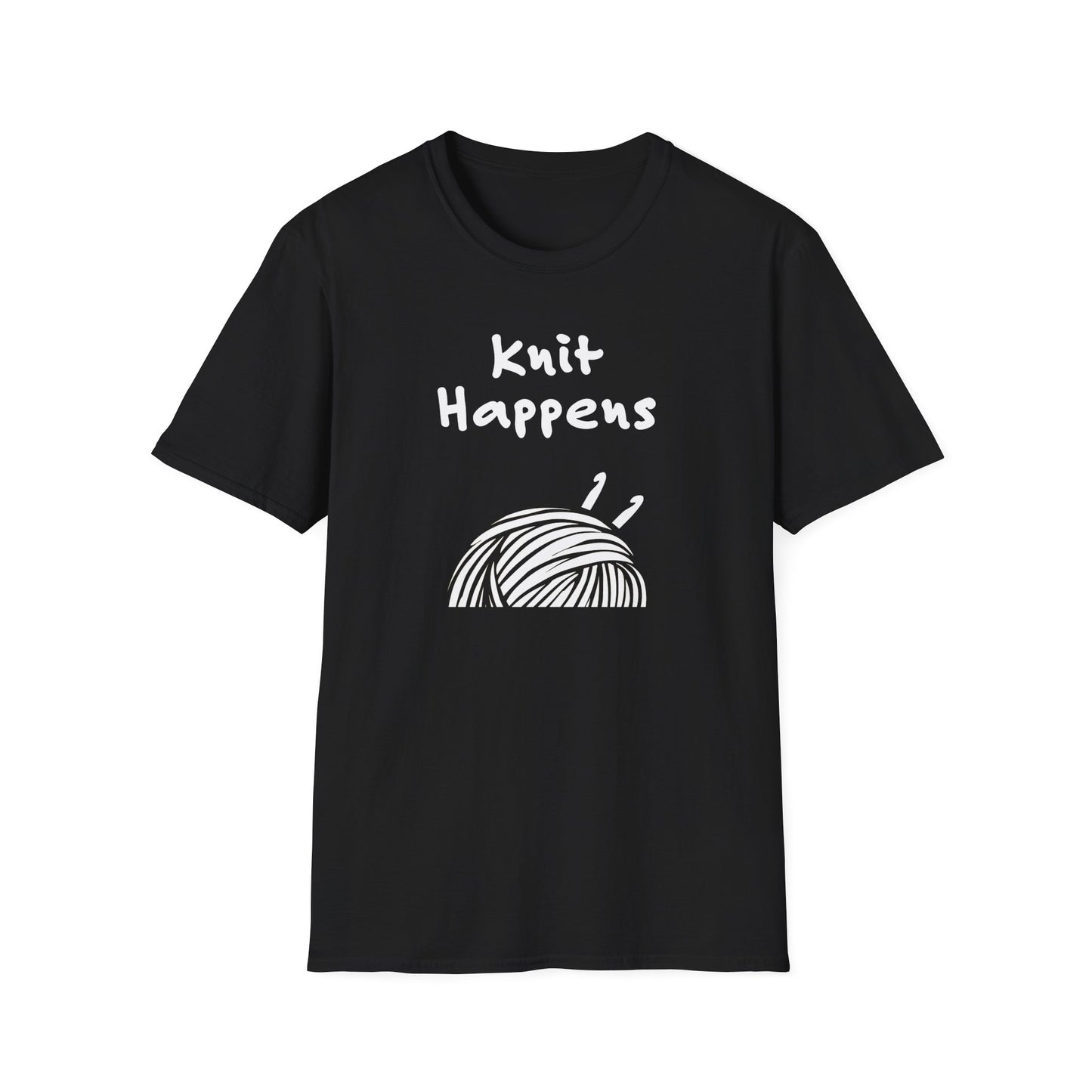 "Knit Happens" dark