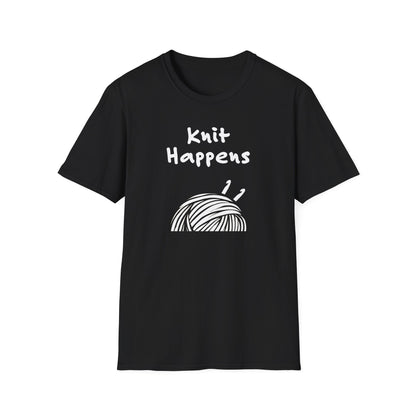 "Knit Happens" dark