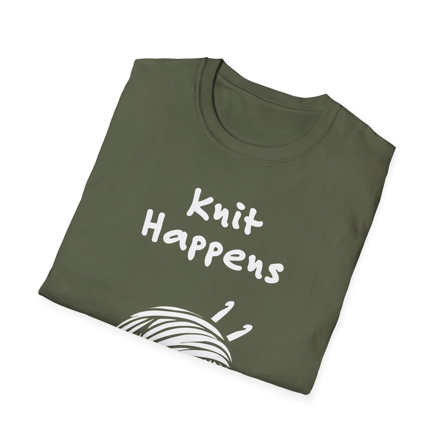 "Knit Happens" dark