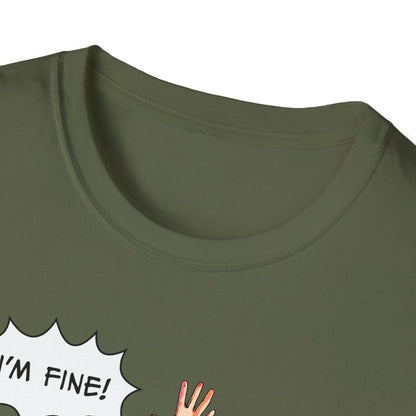 "I'm fine!" dark