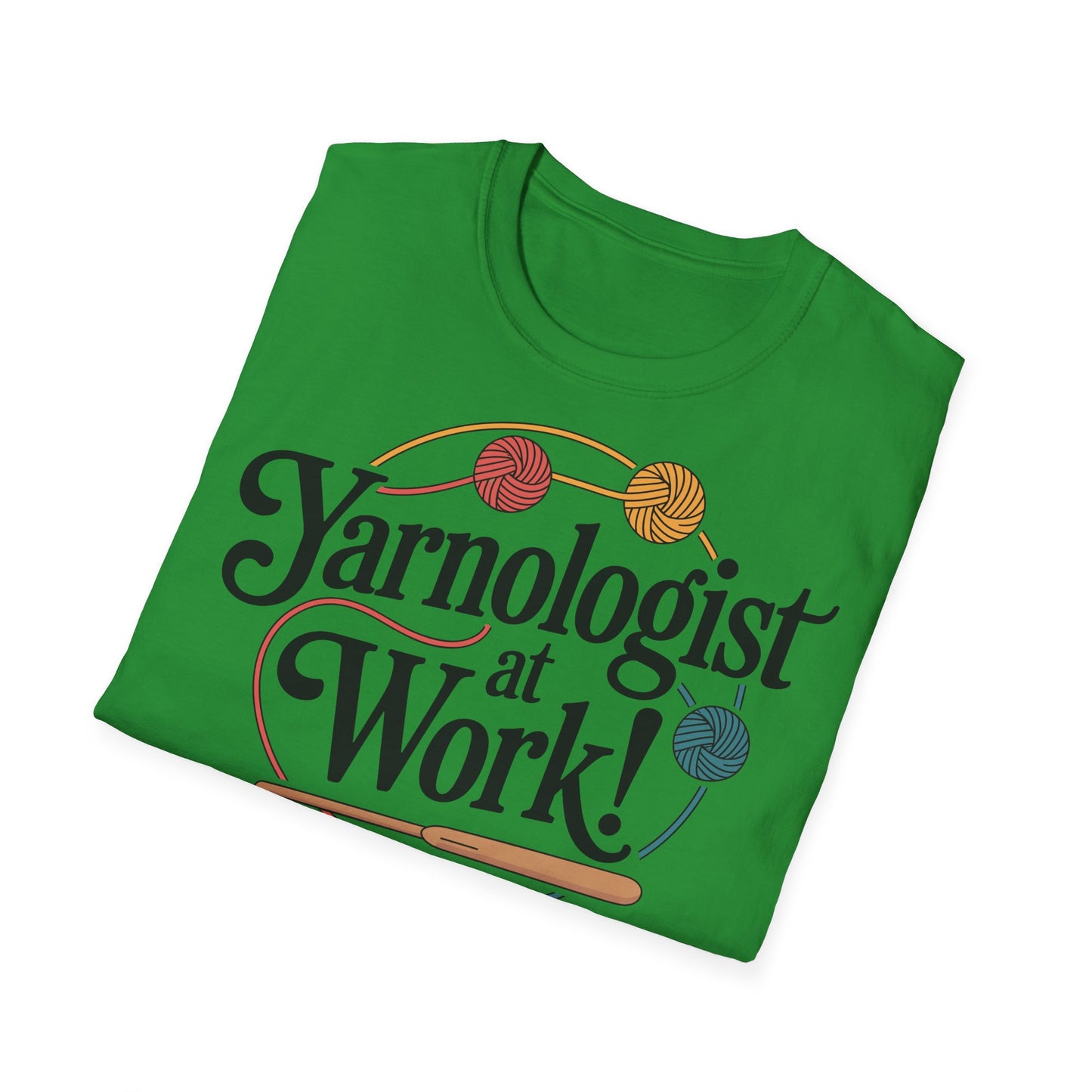 "Yarnologist at Work!" dark