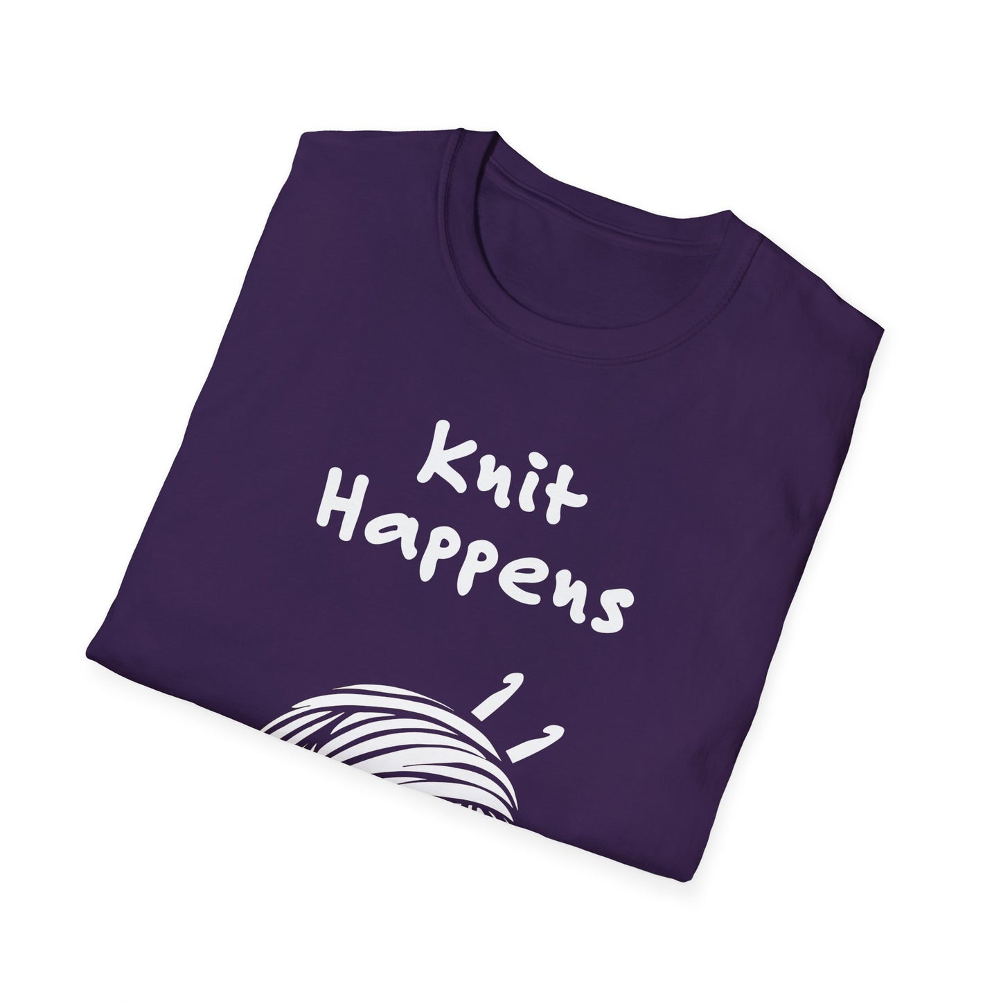 "Knit Happens" dark