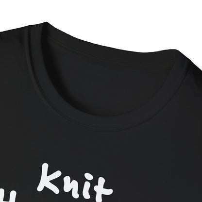 "Knit Happens" dark