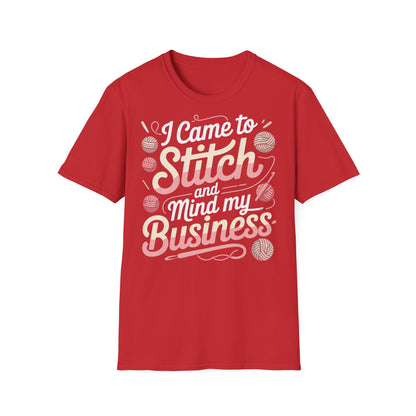 "I came to stitch" dark