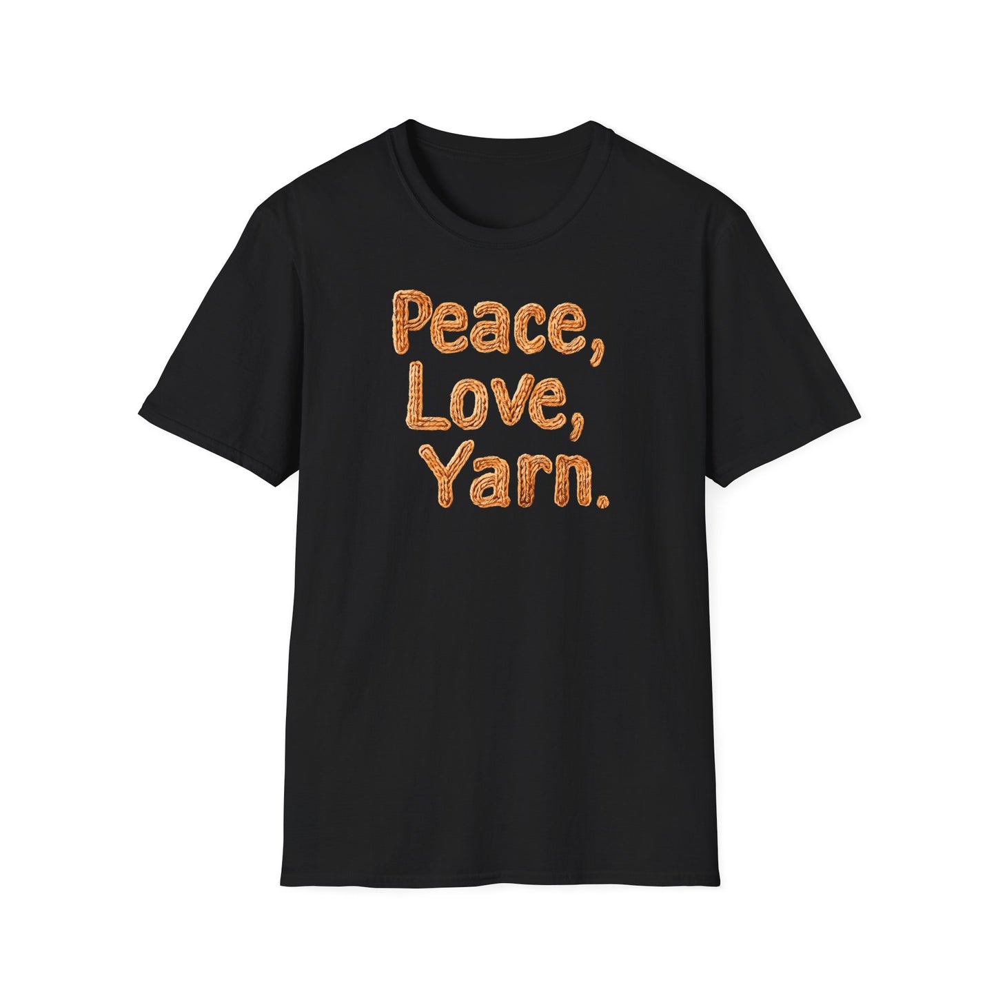"Peace, Love, Yarn" dark